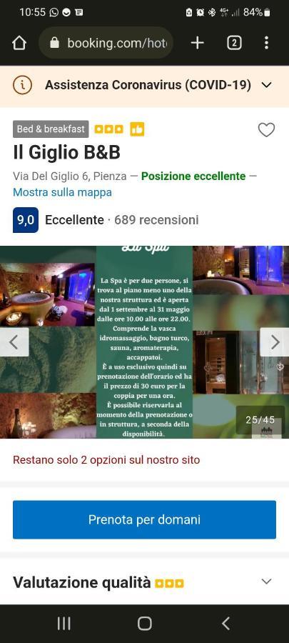 بيينْسا Il Giglio B&B المظهر الخارجي الصورة